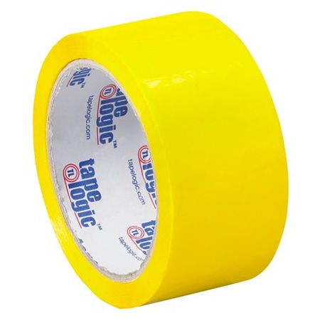 Tape Logic 2'' x 55 yds. Yellow Tape Logic Carton Sealing Tape, 36PK BUY00020010